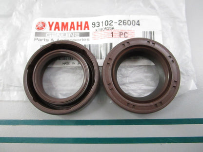 NEW OEM (LOT OF 2) 93102-26004-00 Yamaha Oil Seal 0810