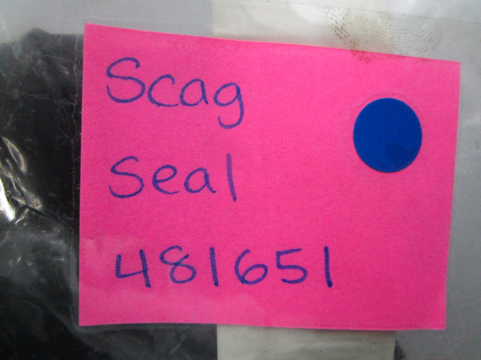 NEW OEM Scag 481651 Seal 0810
