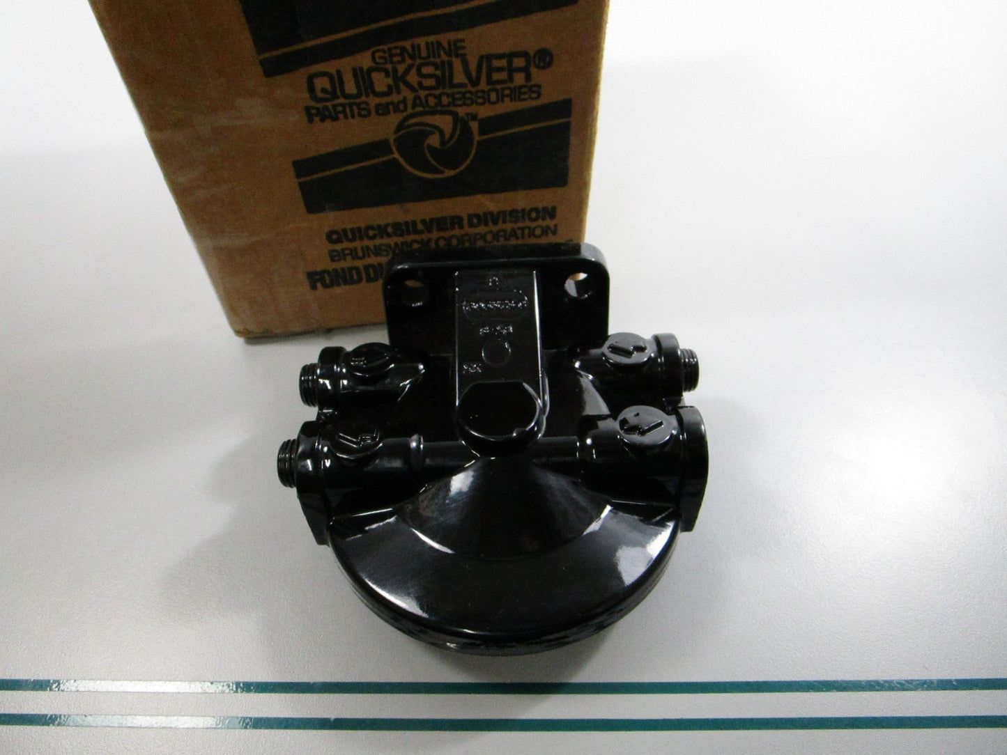 NEW OEM 89876A3 Mercury Quicksilver Fuel Filter Base 0810