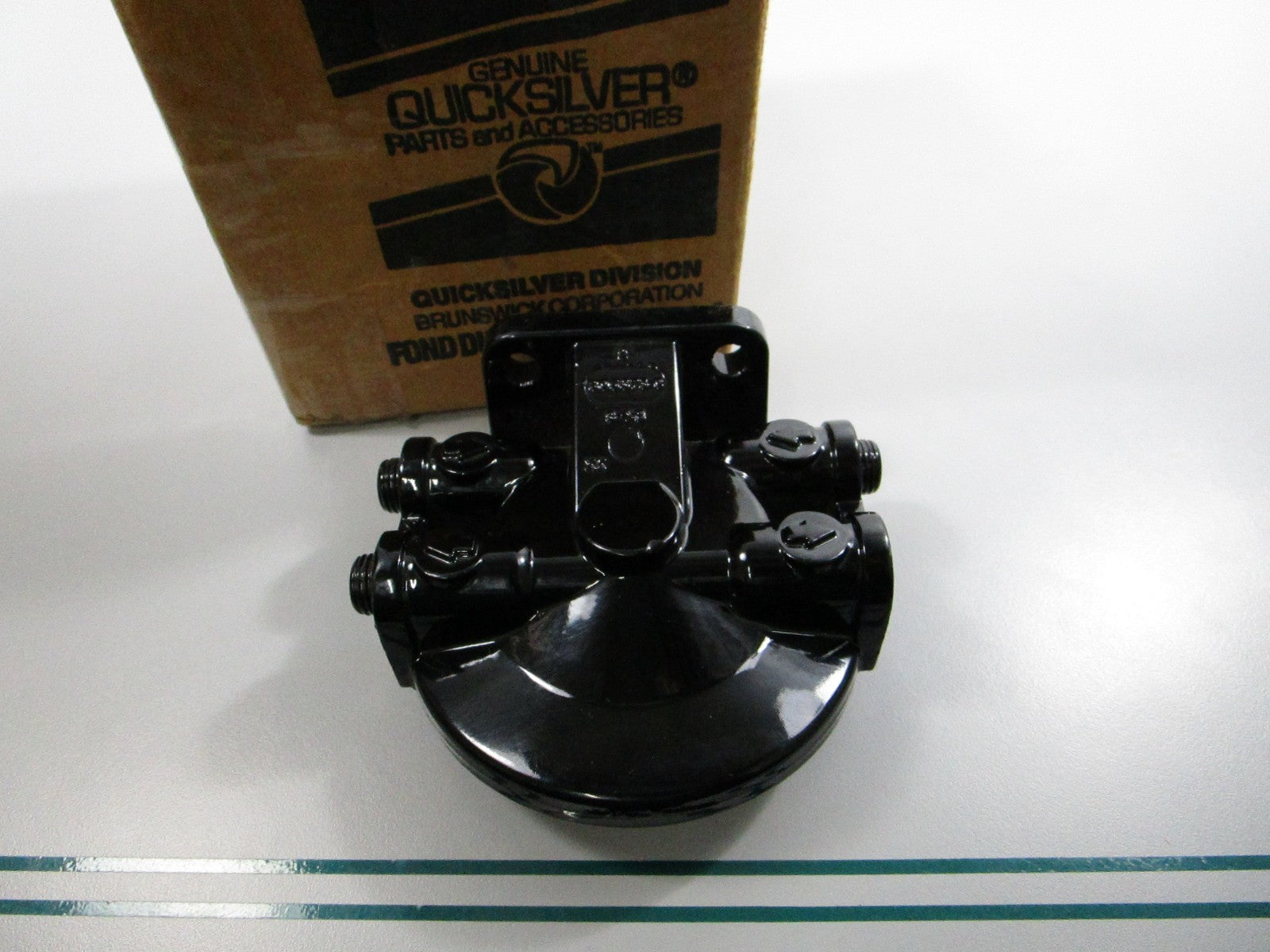NEW OEM 89876A3 Mercury Quicksilver Fuel Filter Base 0810