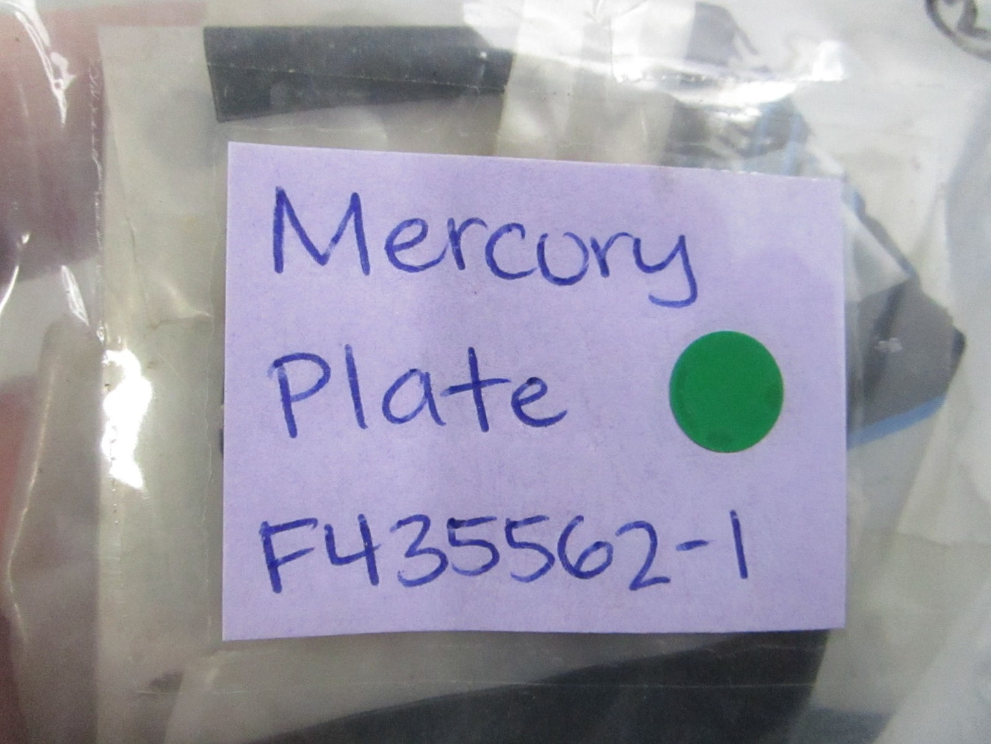 NEW OEM F435562-1 Mercury Quicksilver Plate 0810