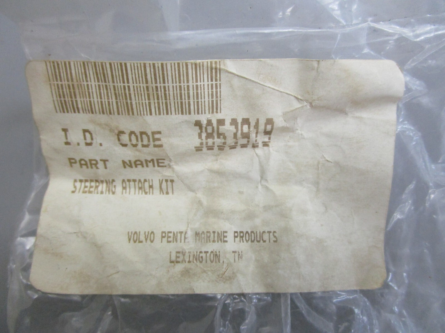 *NEW OEM* 0810 Volvo Penta Steering Attaching Kit 3853919