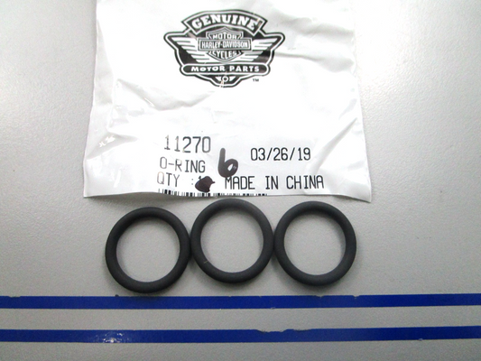 *NEW OEM* (LOT OF 3) 0810 Harley Davidson O-Ring 11270