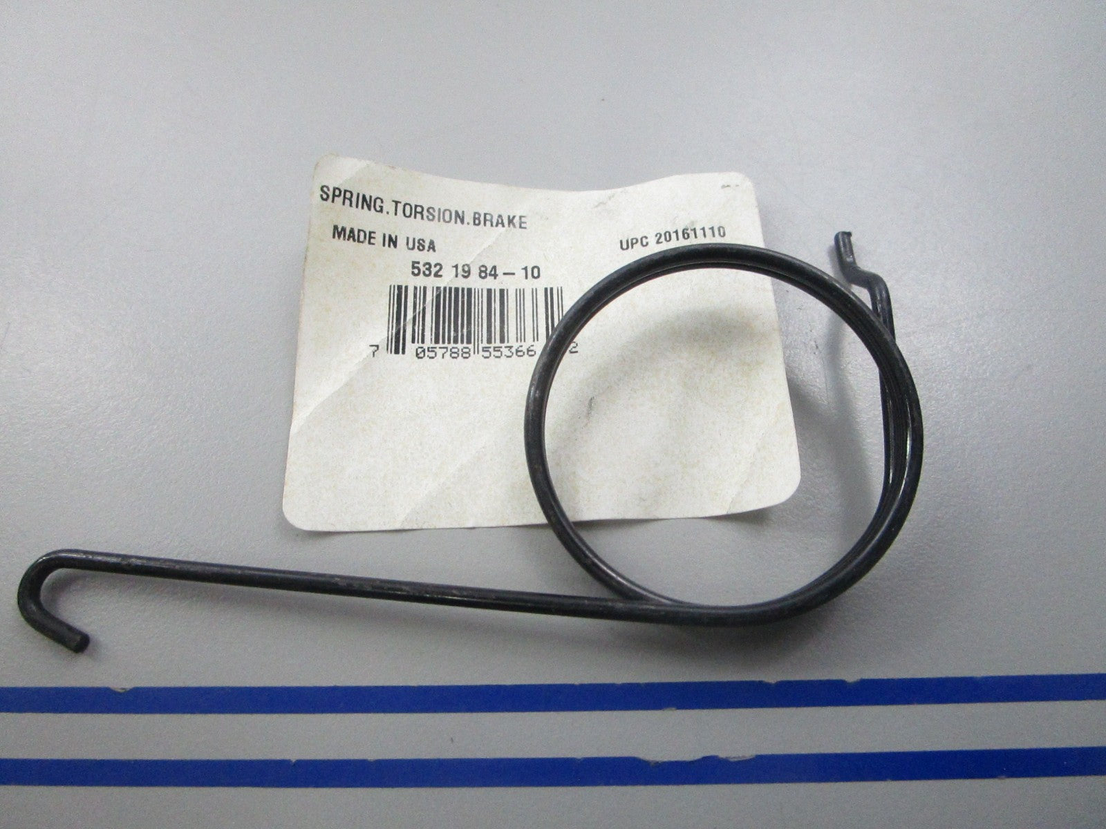 NEW OEM 532198410 Husqvarna Torsion Spring 0810