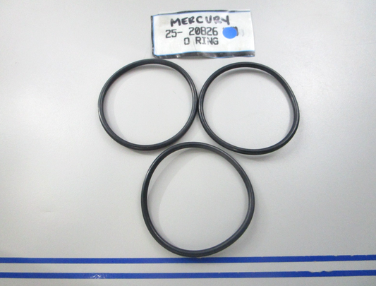 NEW OEM (LOT OF 3) 25-20826 Mercury Quicksilver O-Ring 0810