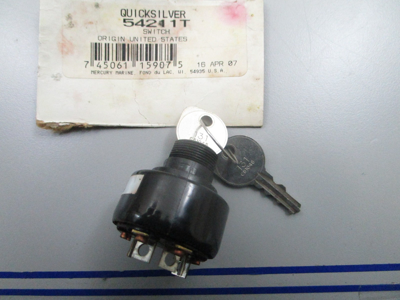 *NEW OEM* 0810 Mercury Quicksilver Switch 54211T