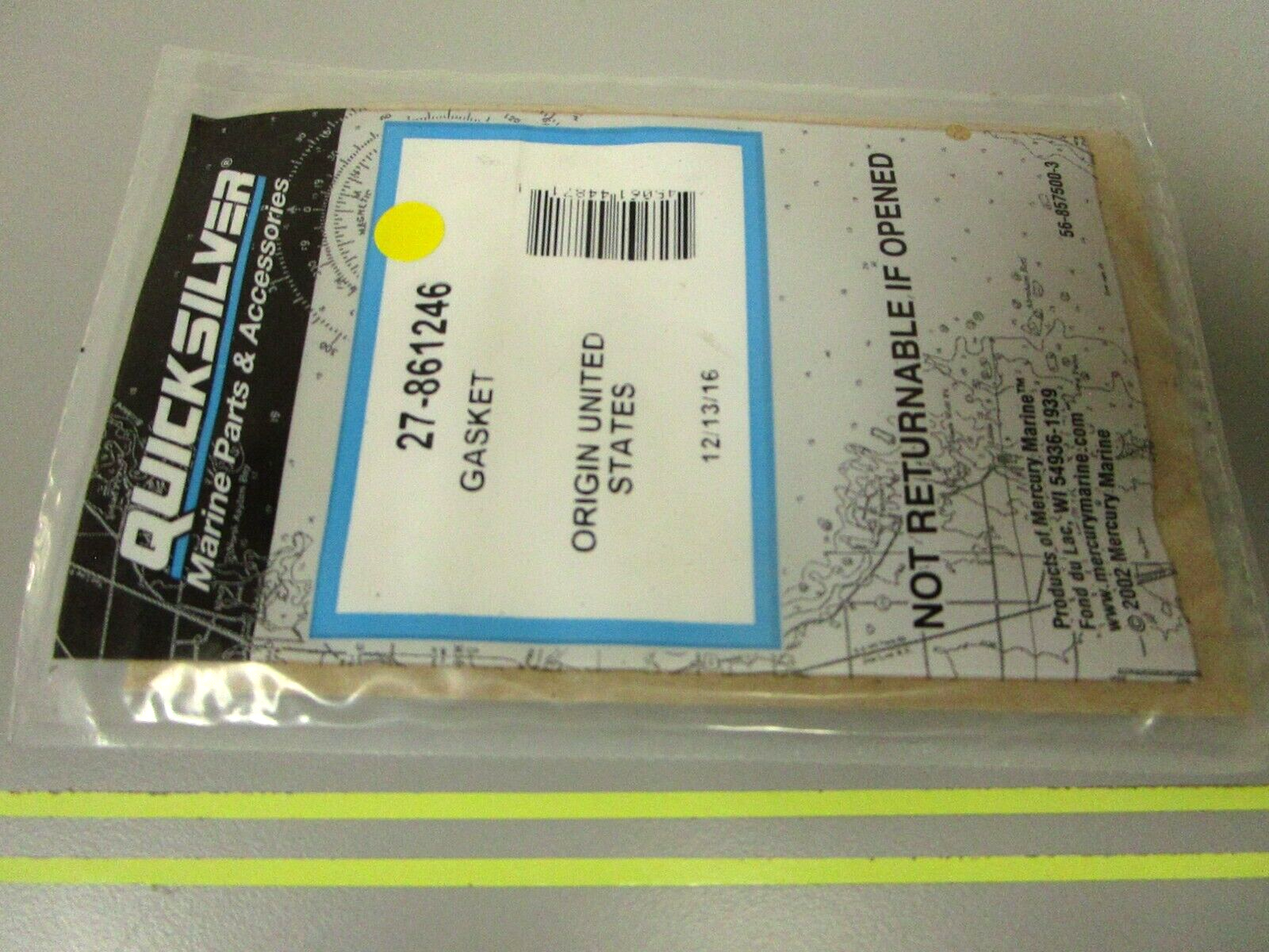*NEW OEM* 0750 Mercury Quicksilver GASKET 27-861246