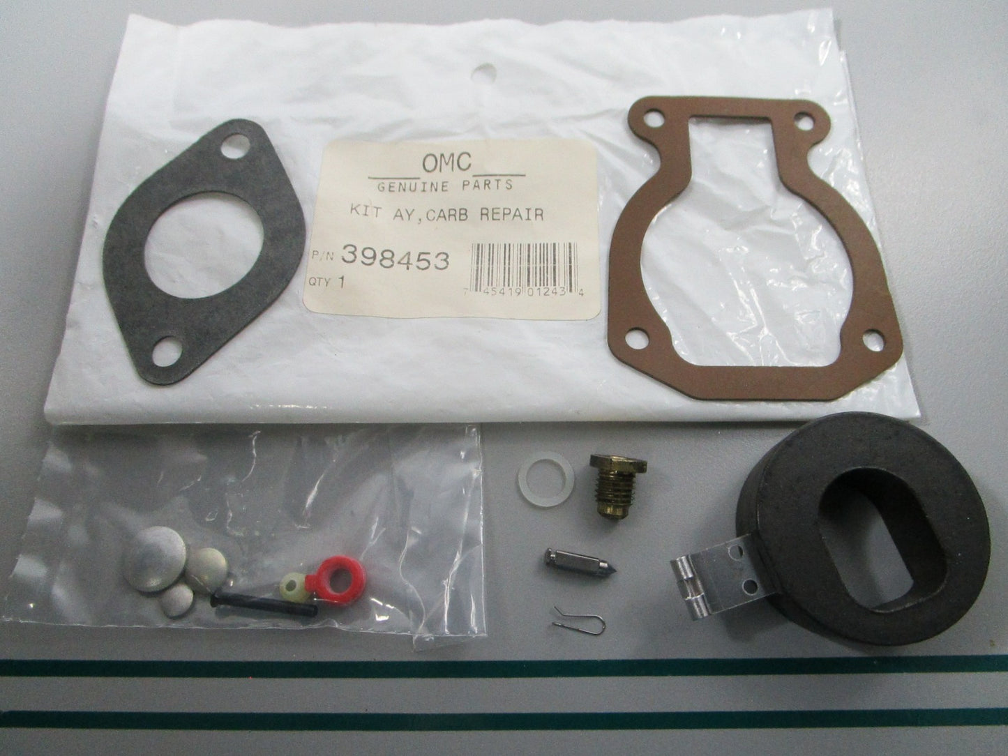NEW OEM 398453 0398453 OMC Johnson Evinrude Carburetor Repair Kit 0810