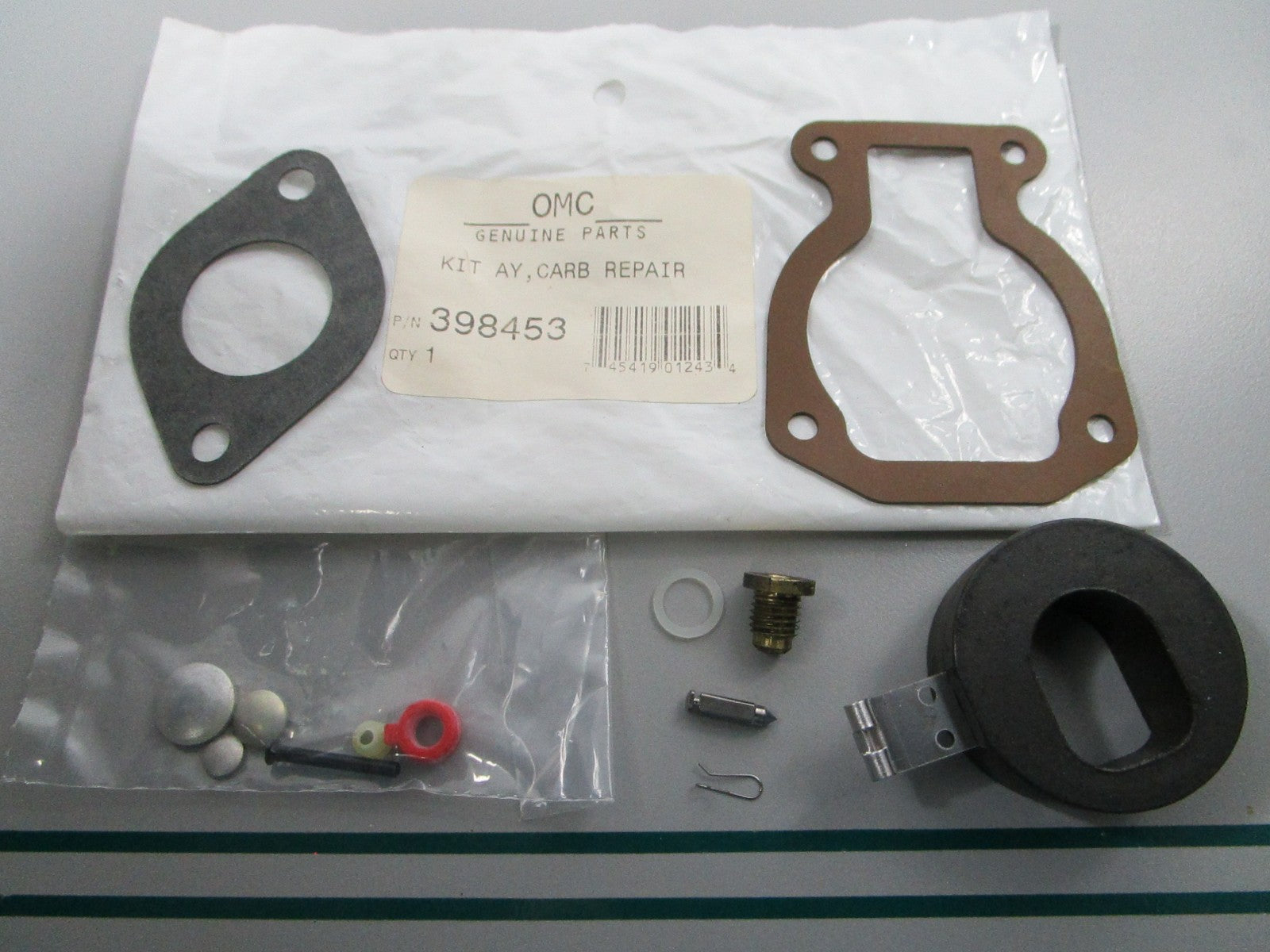 NEW OEM 398453 0398453 OMC Johnson Evinrude Carburetor Repair Kit 0810