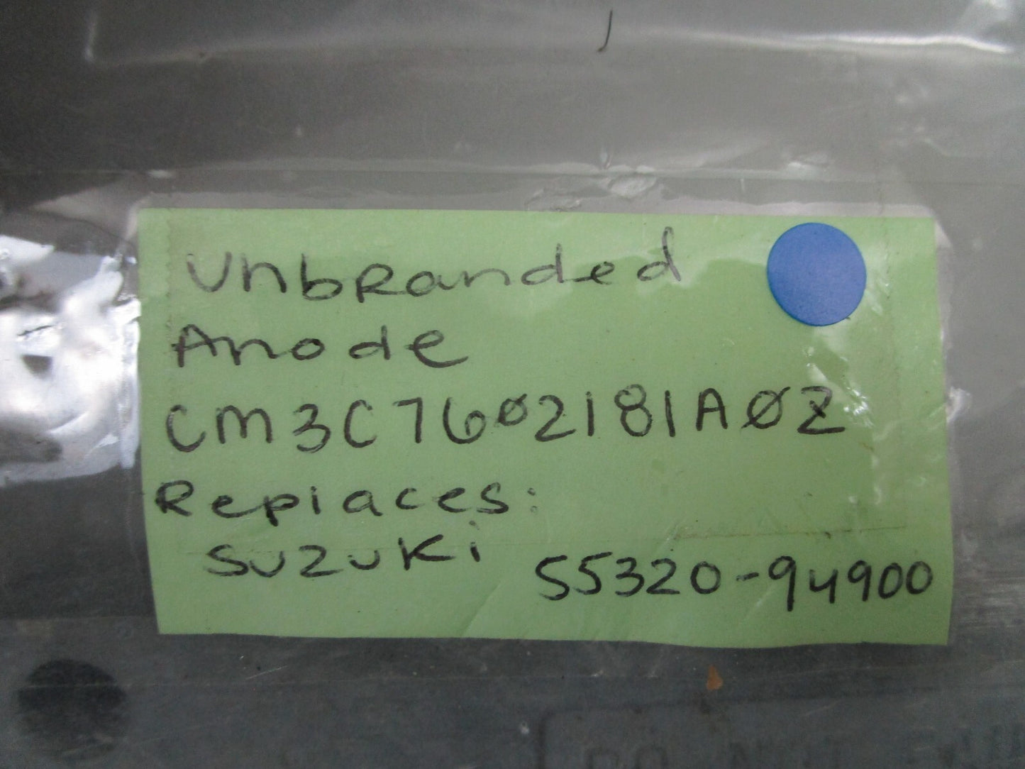 *NEW* 0810 Martyr Anode CM3C181A02 Replaces: Suzuki 55320-94900
