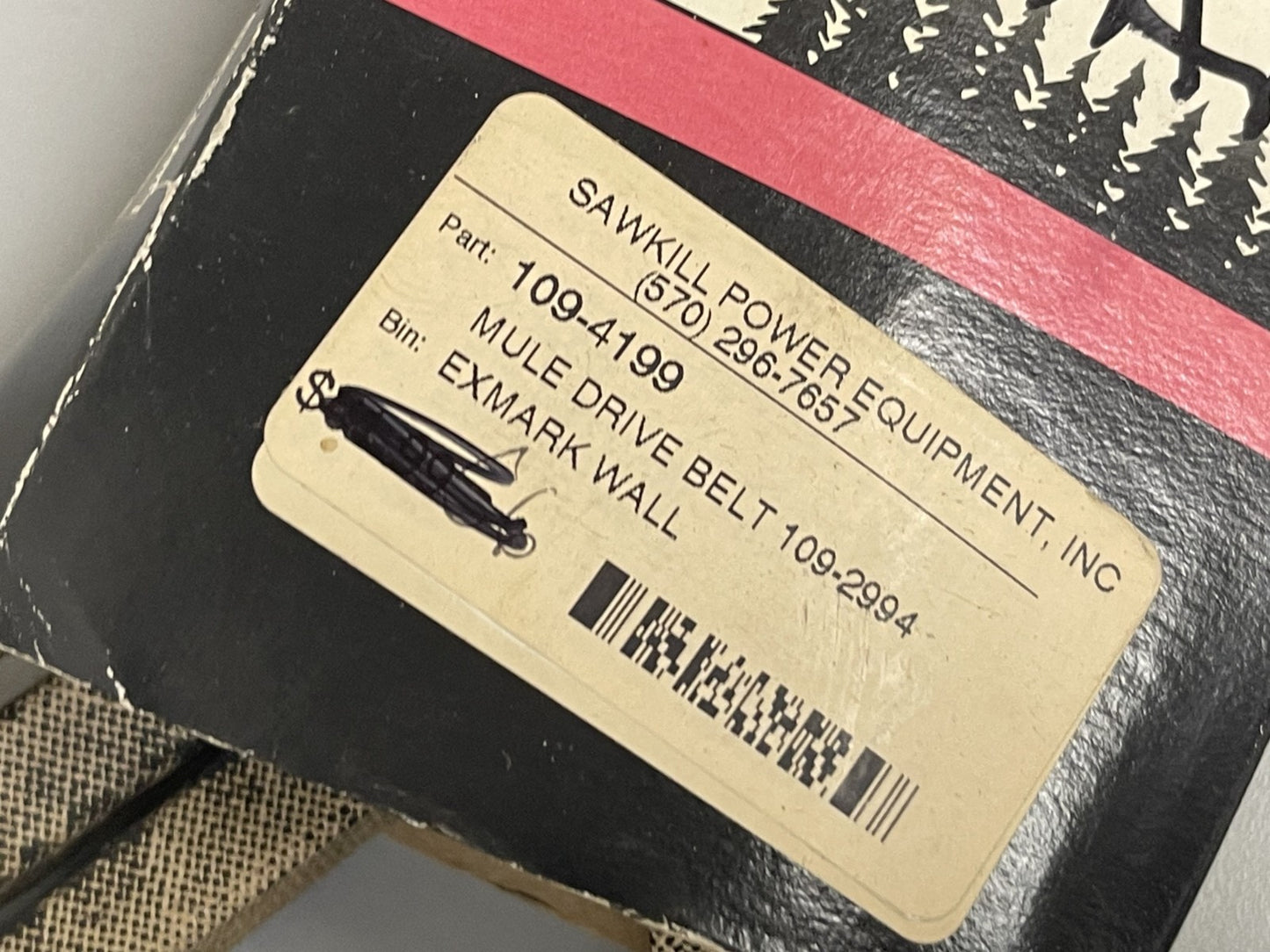 *NEW OEM* 0670 Exmark Drive Belt 1-603576