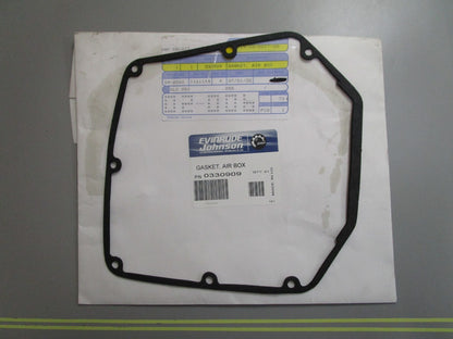 *NEW OEM* 0810 OMC Johnson Evinrude Air Box Gasket 330909 0330909