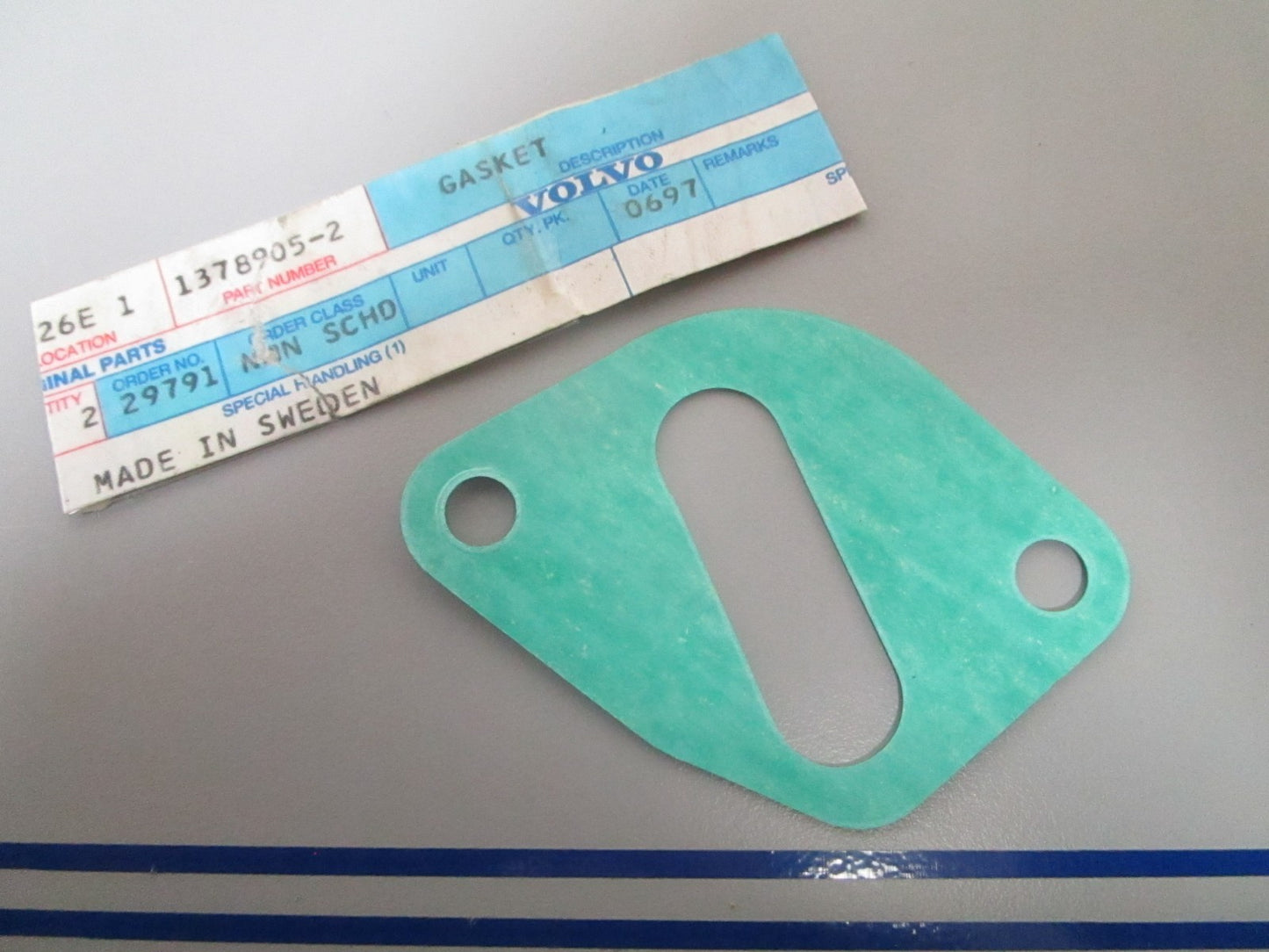 NEW OEM 1378905 Volvo Penta Gasket 0810