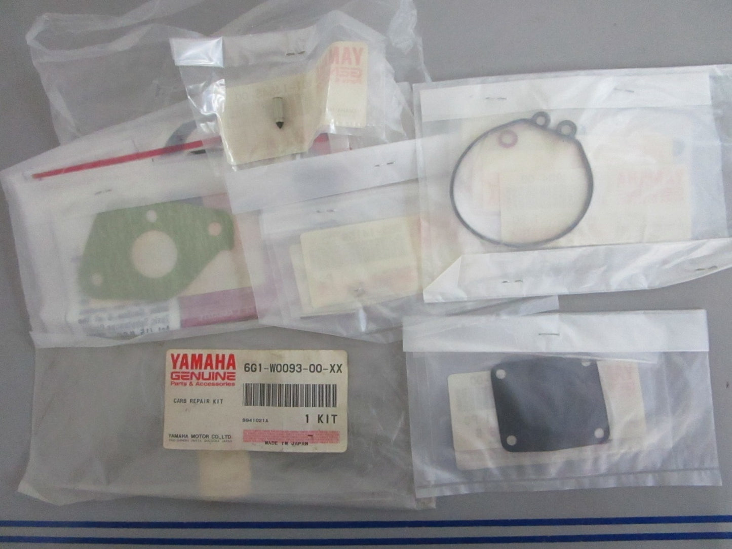 *NEW OEM* 0820 Yamaha Carburetor Repair Kit 6G1-W0093-00-XX