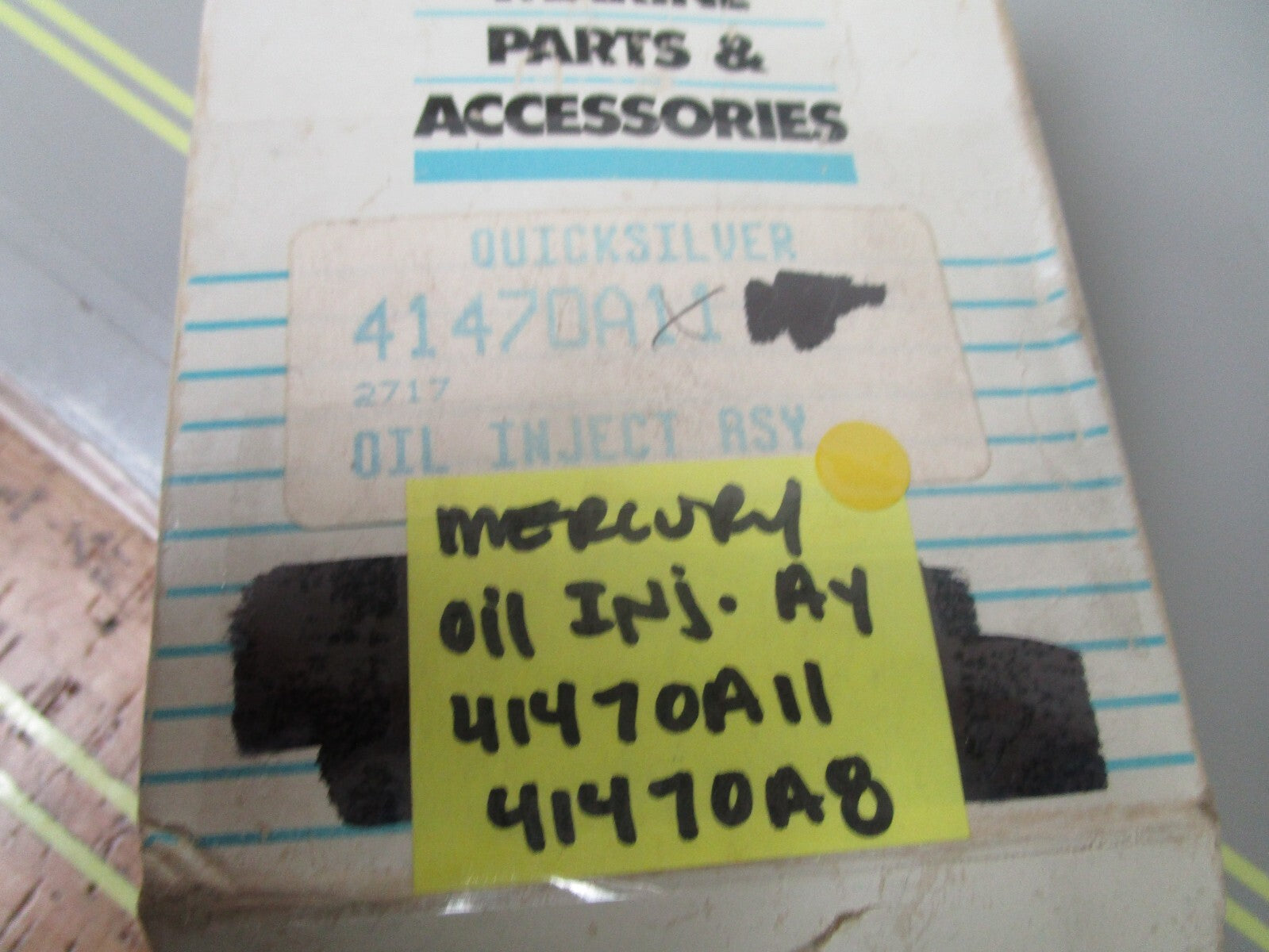 *NEW OEM* 0720 Mercury Quicksilver Oil Injection Warning Module 41470A11 41470A8