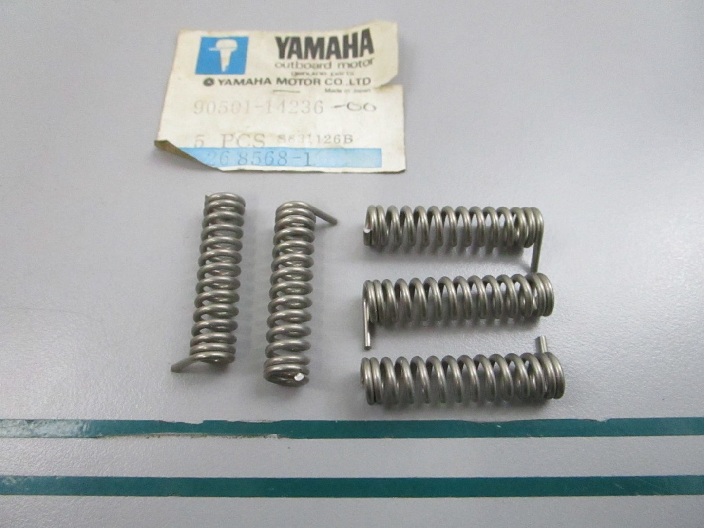 NEW OEM (LOT OF 5) 90501-14236-00 Yamaha Spring Compression 0810