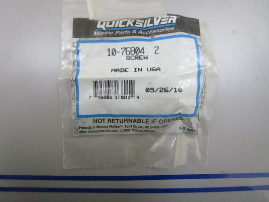 *NEW OEM* 0810 Mercury Quicksilver Screw 10-76804 2