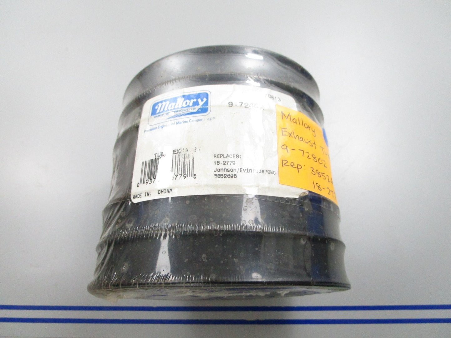 NEW 9-72802 Replaces: 3852696 18-2779 Mallory Exhaust Tube 0810