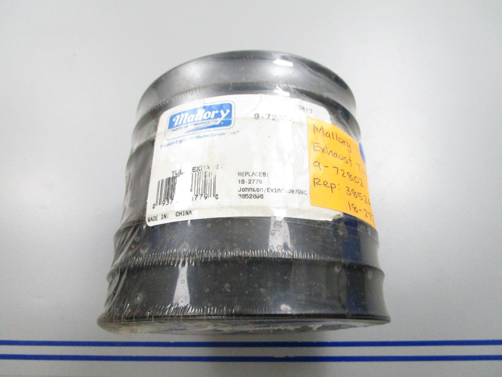 NEW 9-72802 Replaces: 3852696 18-2779 Mallory Exhaust Tube 0810