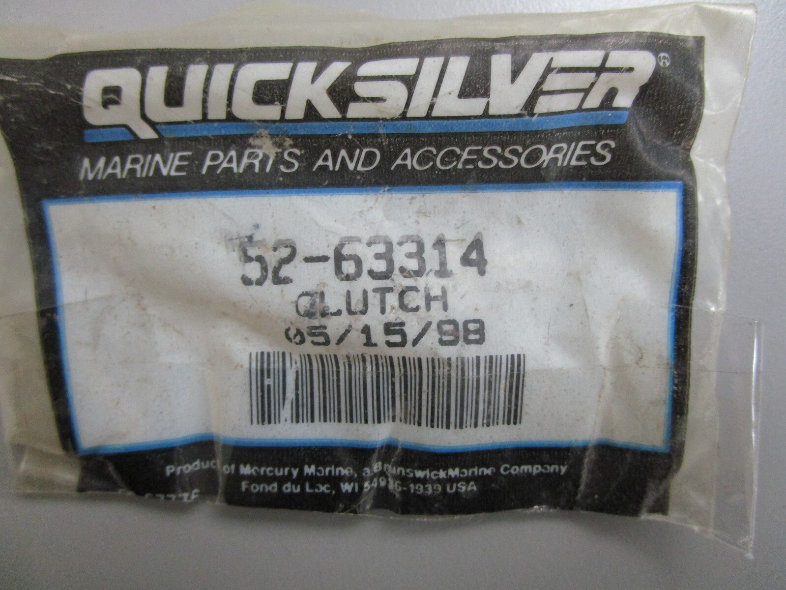 *NEW OEM* 0810 Mercury Quicksilver Clutch 52-63314