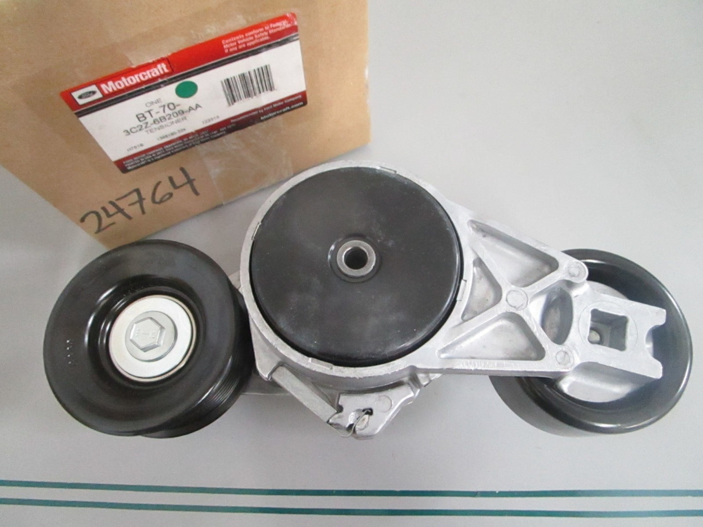 Motorcraft BT-70 3C2Z-6B209-AA Belt Tensioner 6.0 PowerStroke NEW OEM 0820