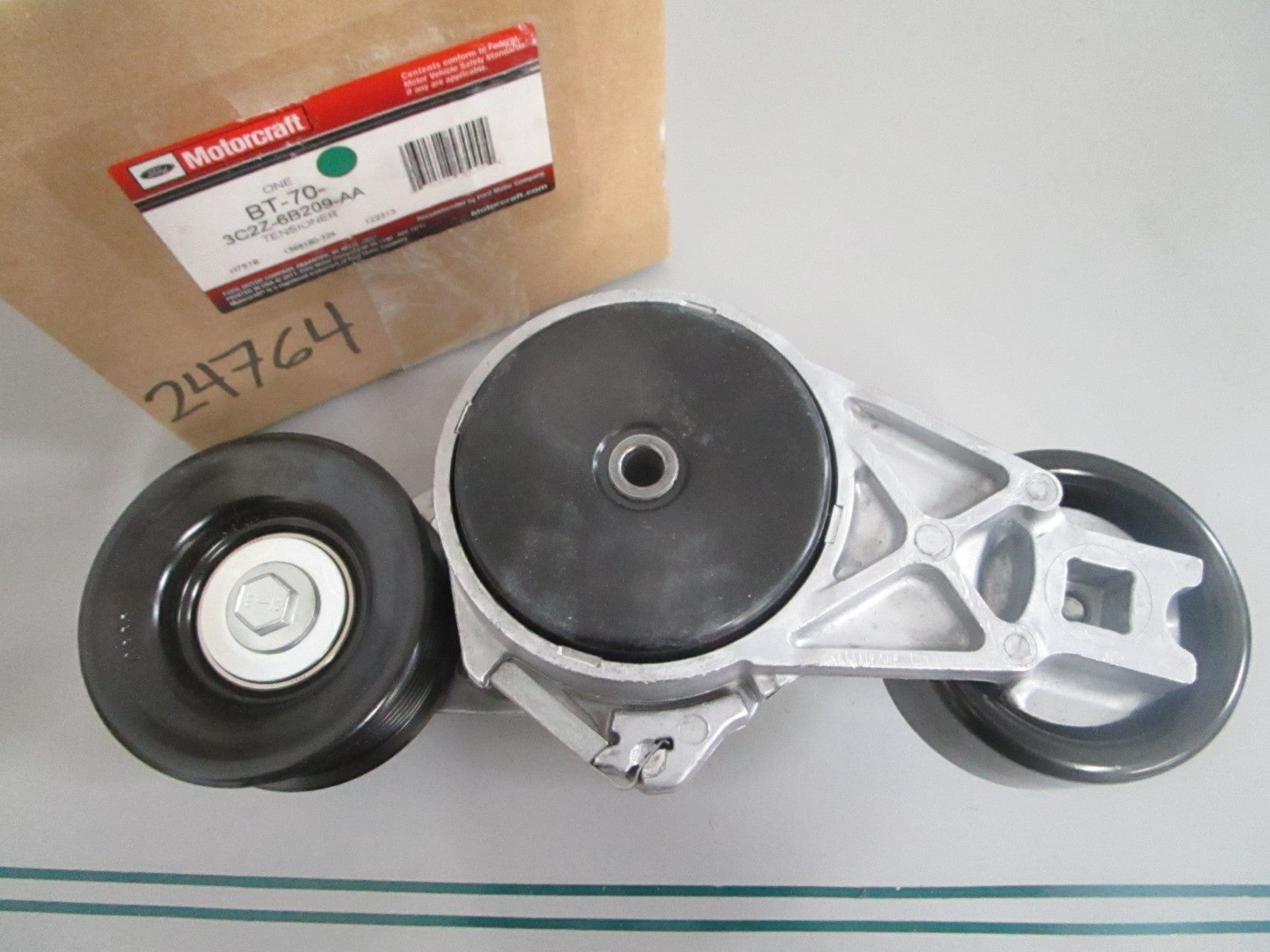 Motorcraft BT-70 3C2Z-6B209-AA Belt Tensioner 6.0 PowerStroke NEW OEM 0820