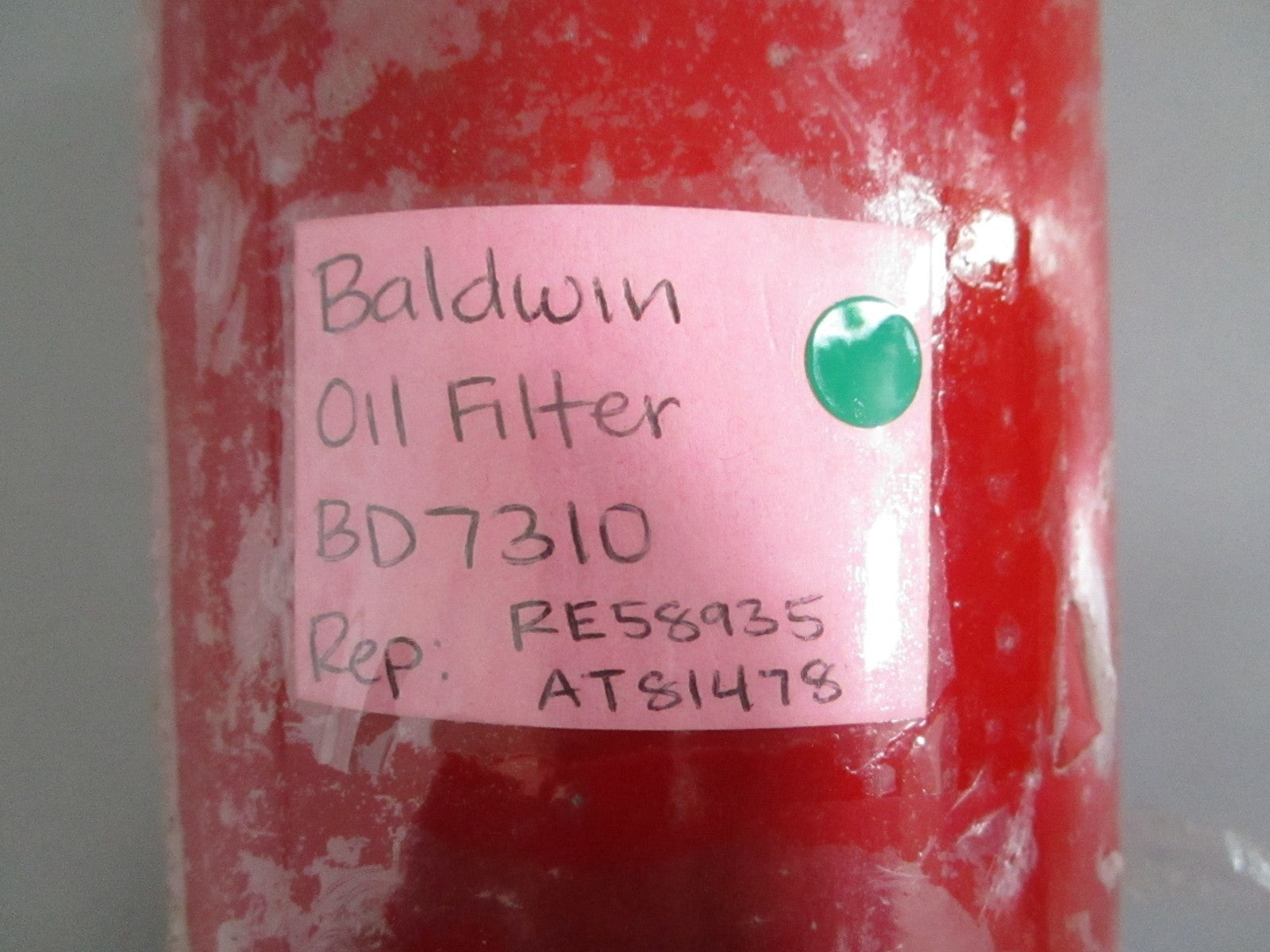 NEW BD7310 Baldwin Oil Filter Rep: RE58935 AT81478 0820