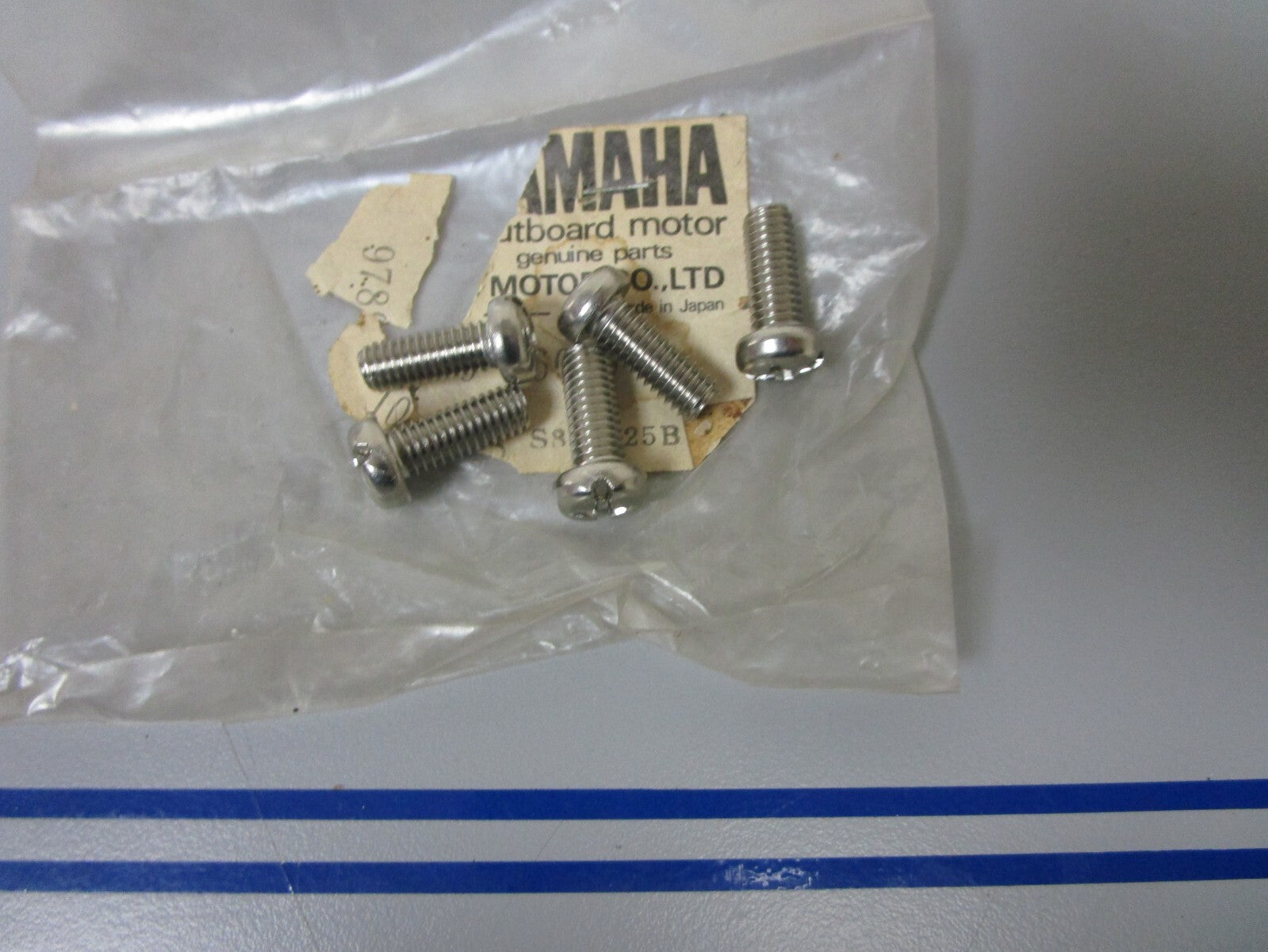 *NEW OEM* (LOT OF 5) 0810 Yamaha Screw 97890-06016