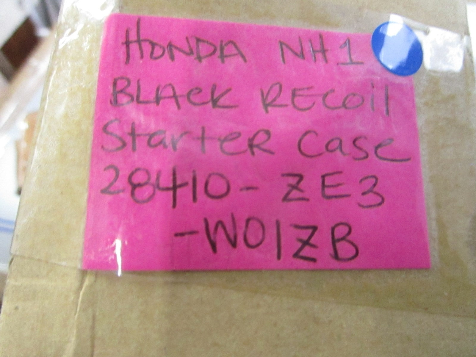 *NEW OEM* 0720 Honda NH1 Black Recoil Starter Case 28410-ZE3-W01ZB