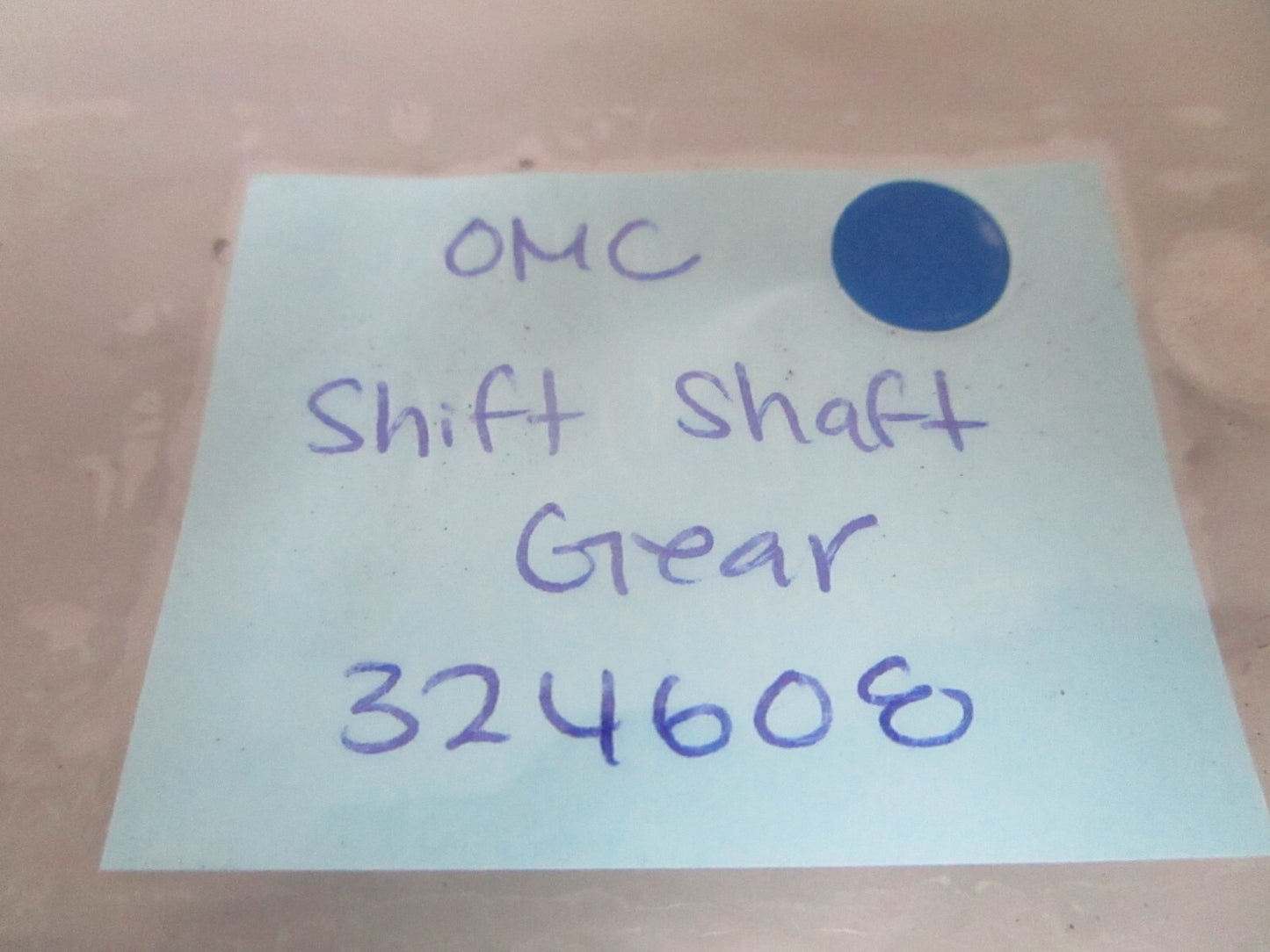 *NEW OEM* 0810 OMC Johnson Evinrude Shift Shaft Gear 324608 0324608