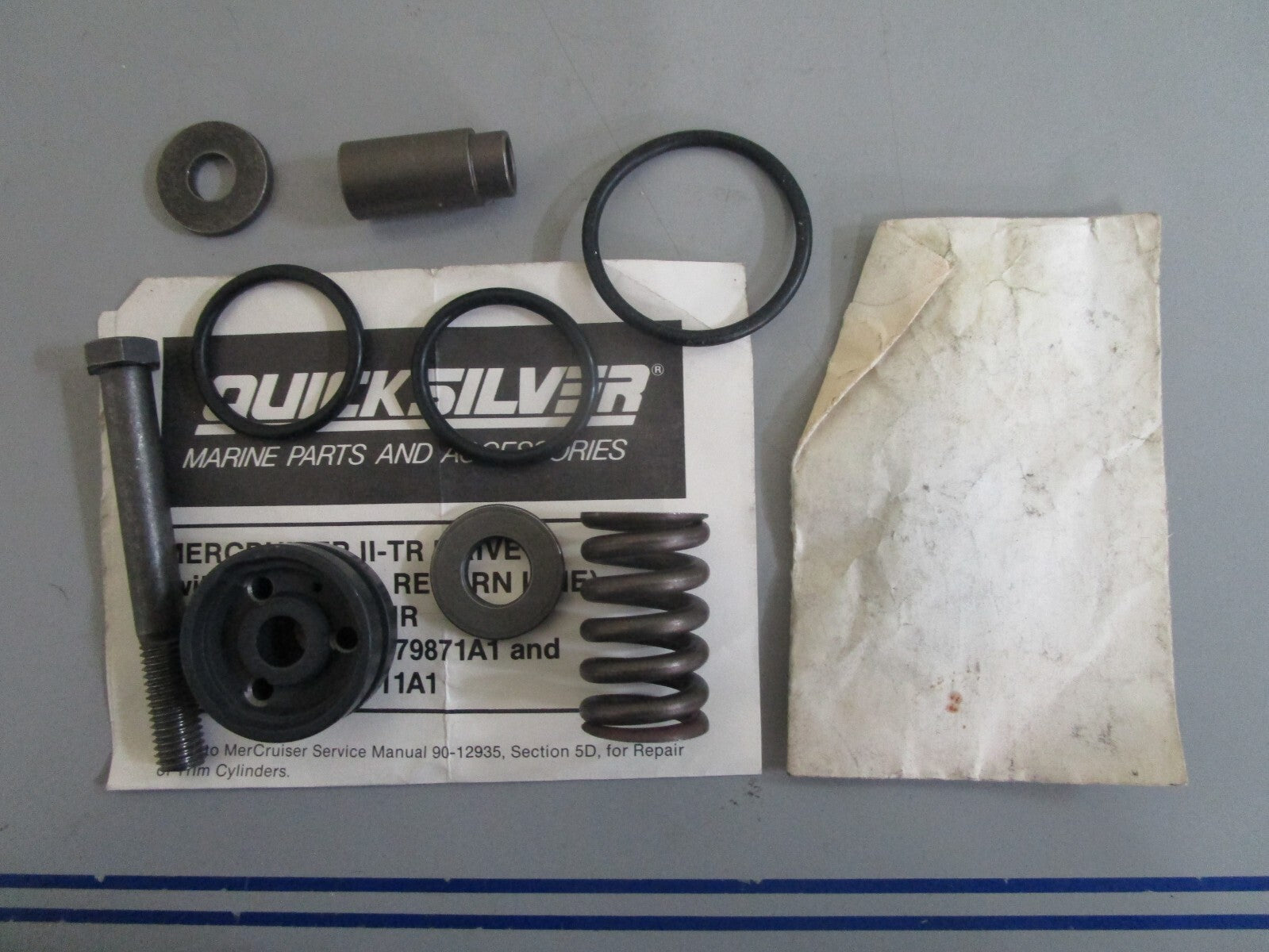 *NEW OEM* 0820 Mercury Quicksilver Overhaul Kit 86611A