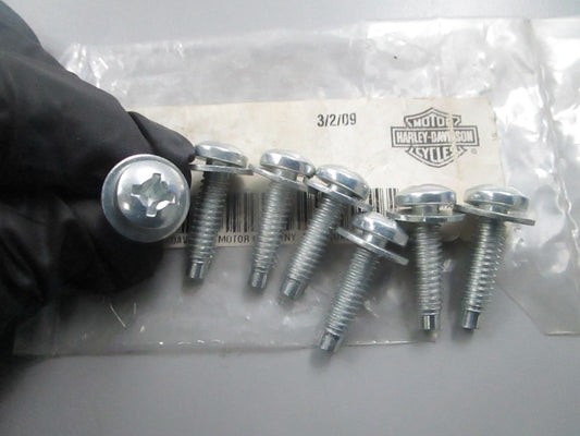 *NEW OEM* (LOT OF 7) 0810 Harley Davidson Sems Screw 3022A