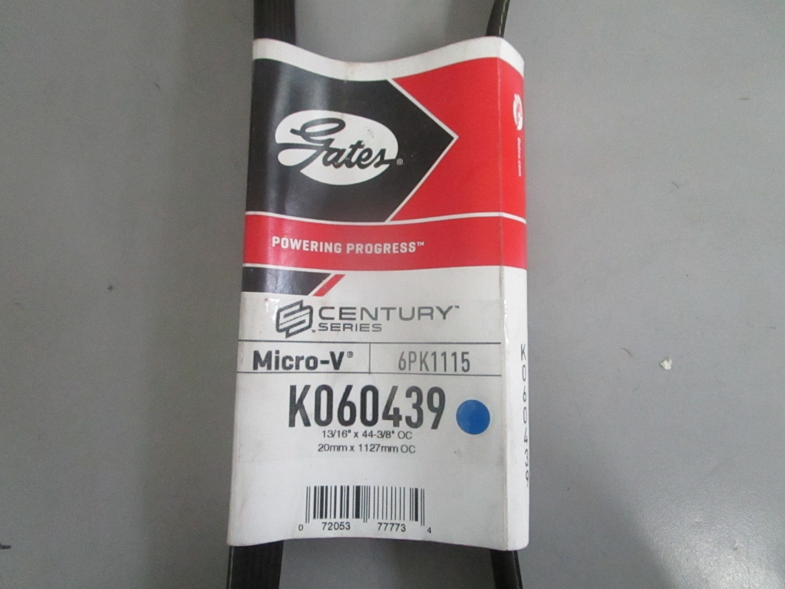 NEW K060439 Gates Century Series Micro-V Serpentine Belt 0820