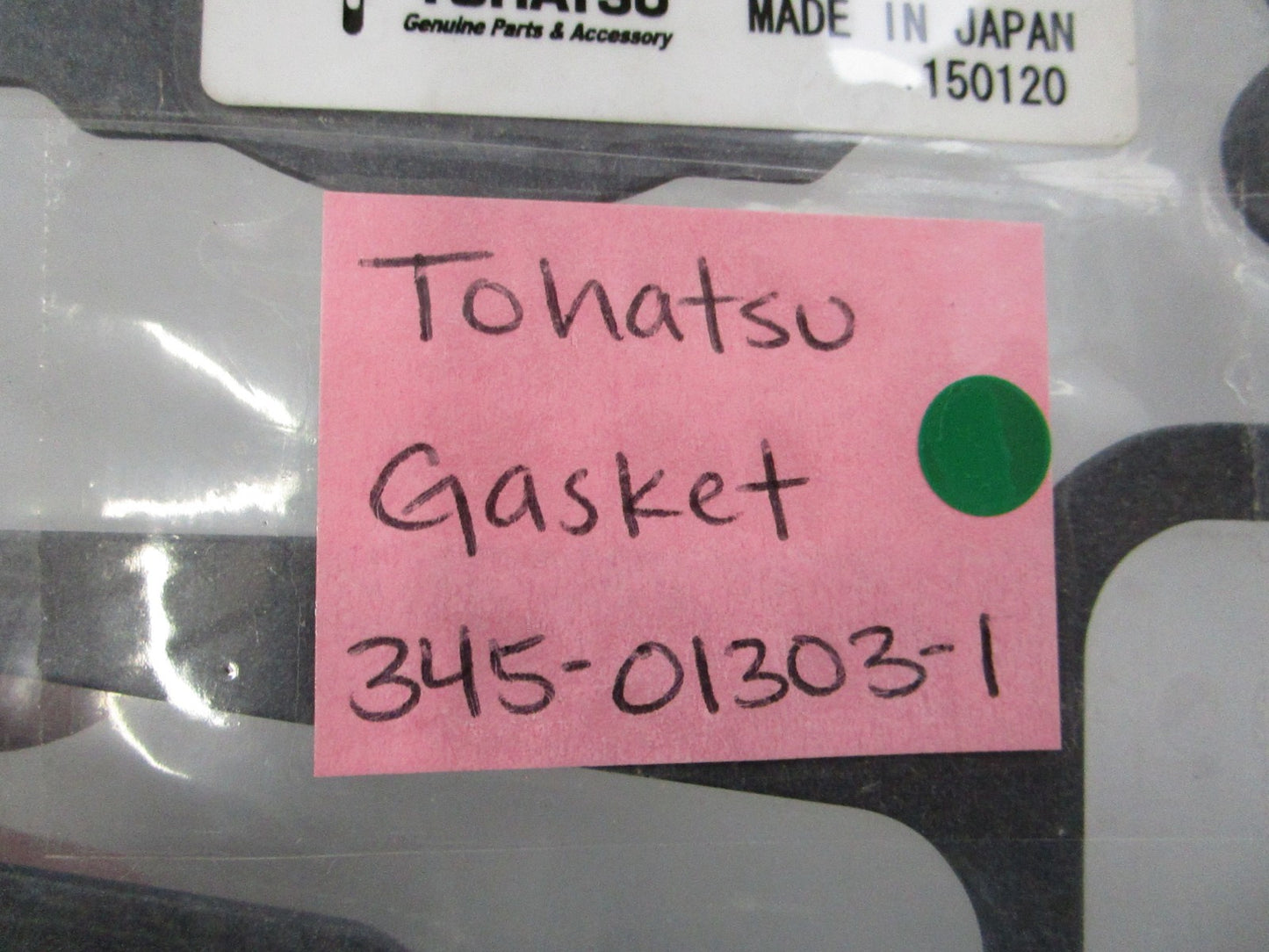 NEW OEM 345-01303-1 345013031 Tohatsu Gasket 0810