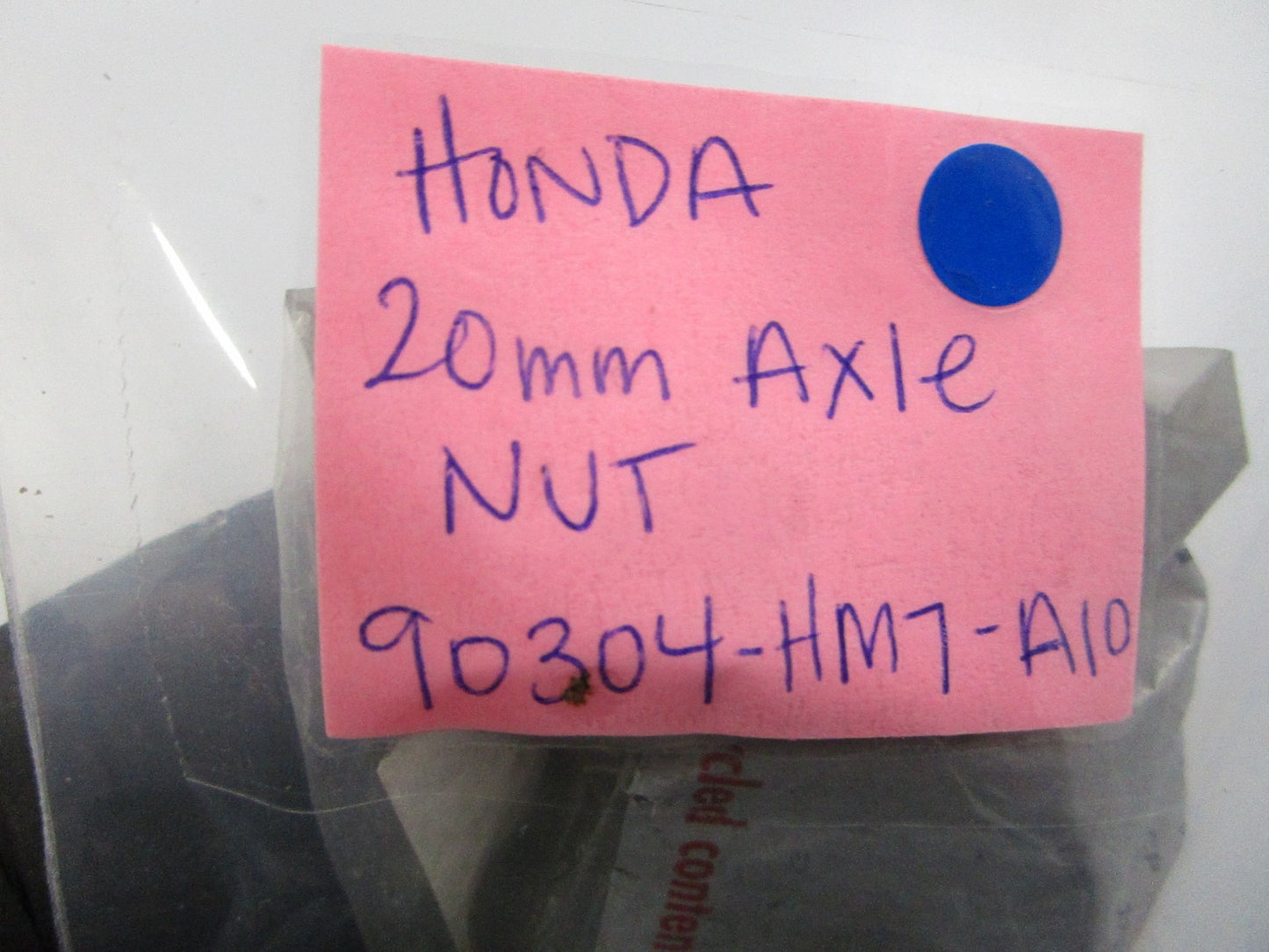 *NEW OEM* 0810 Honda 20mm Axle Nut 90304-HM7-A10