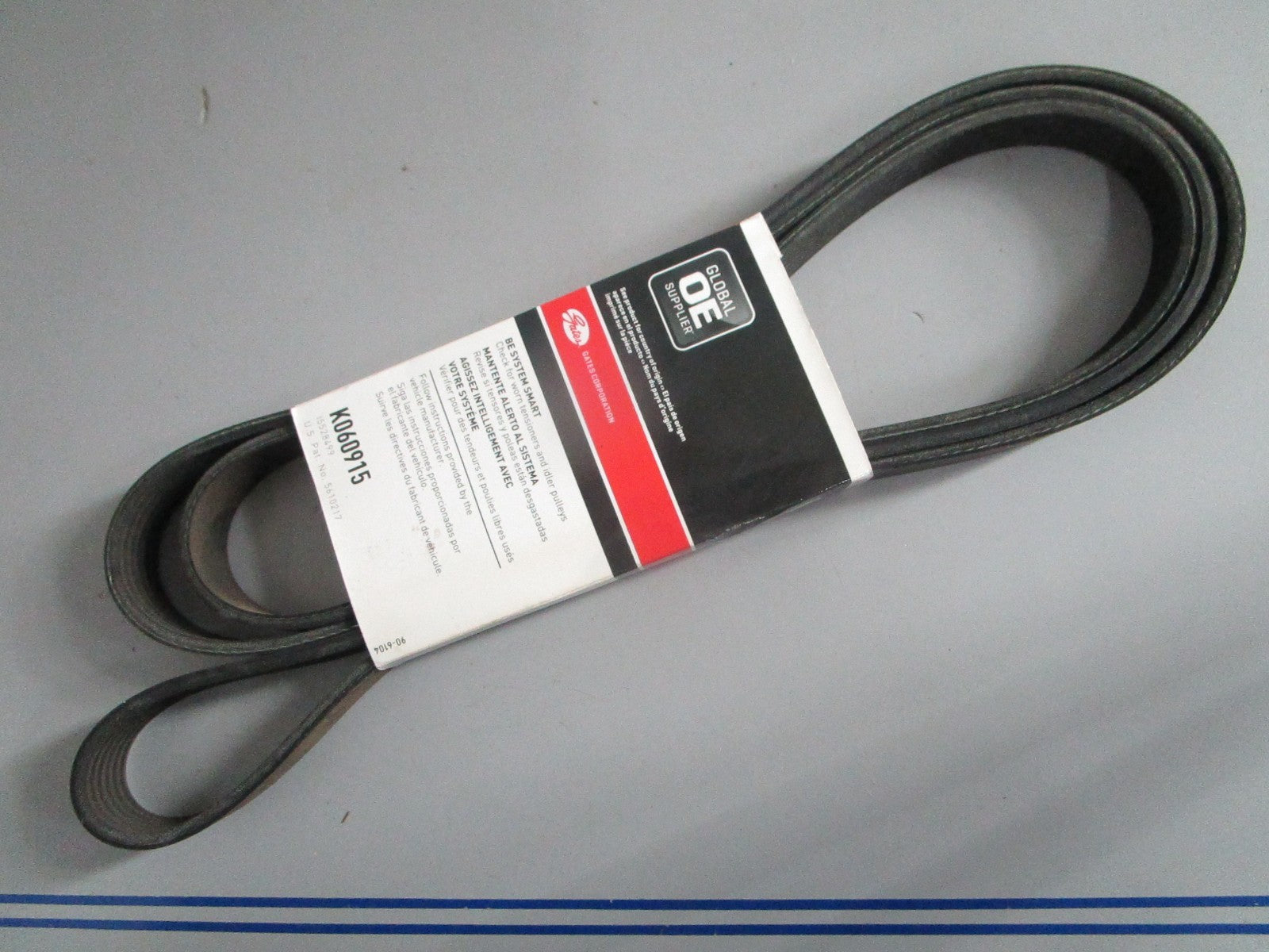 NEW K060915 Gates Century Series Micro-V Serpentine Belt 0820
