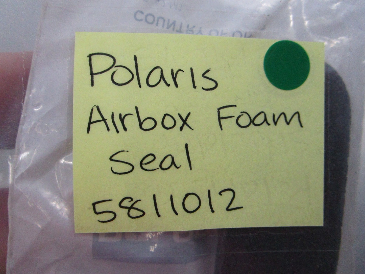 NEW OEM 5811012 Polaris Airbox Foam Seal 0810