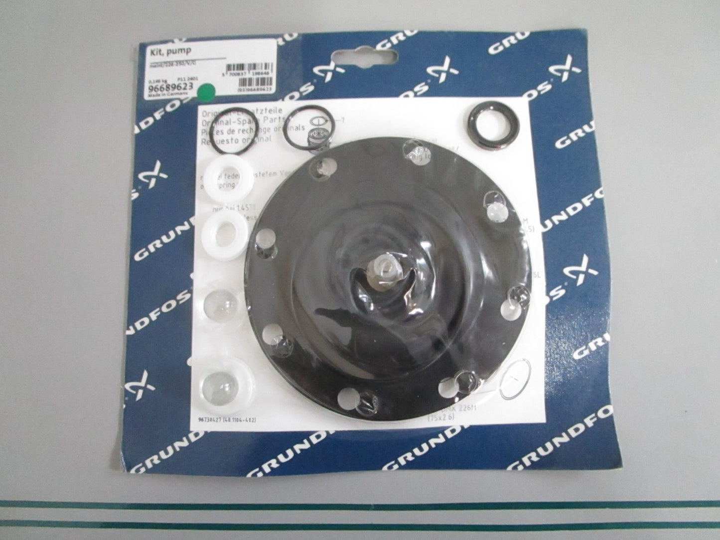 Grundfos 96689623 Pump Kit Maint 226-250 Viton Glass NOS NEW OEM 0820