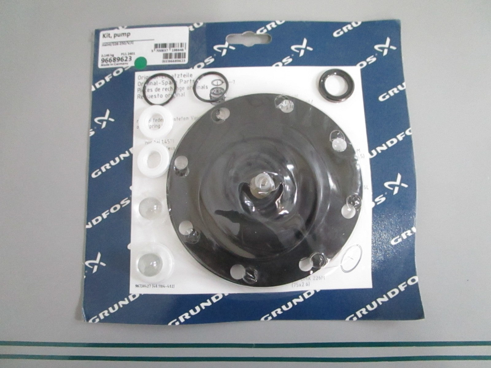 Grundfos 96689623 Pump Kit Maint 226-250 Viton Glass NOS NEW OEM 0820
