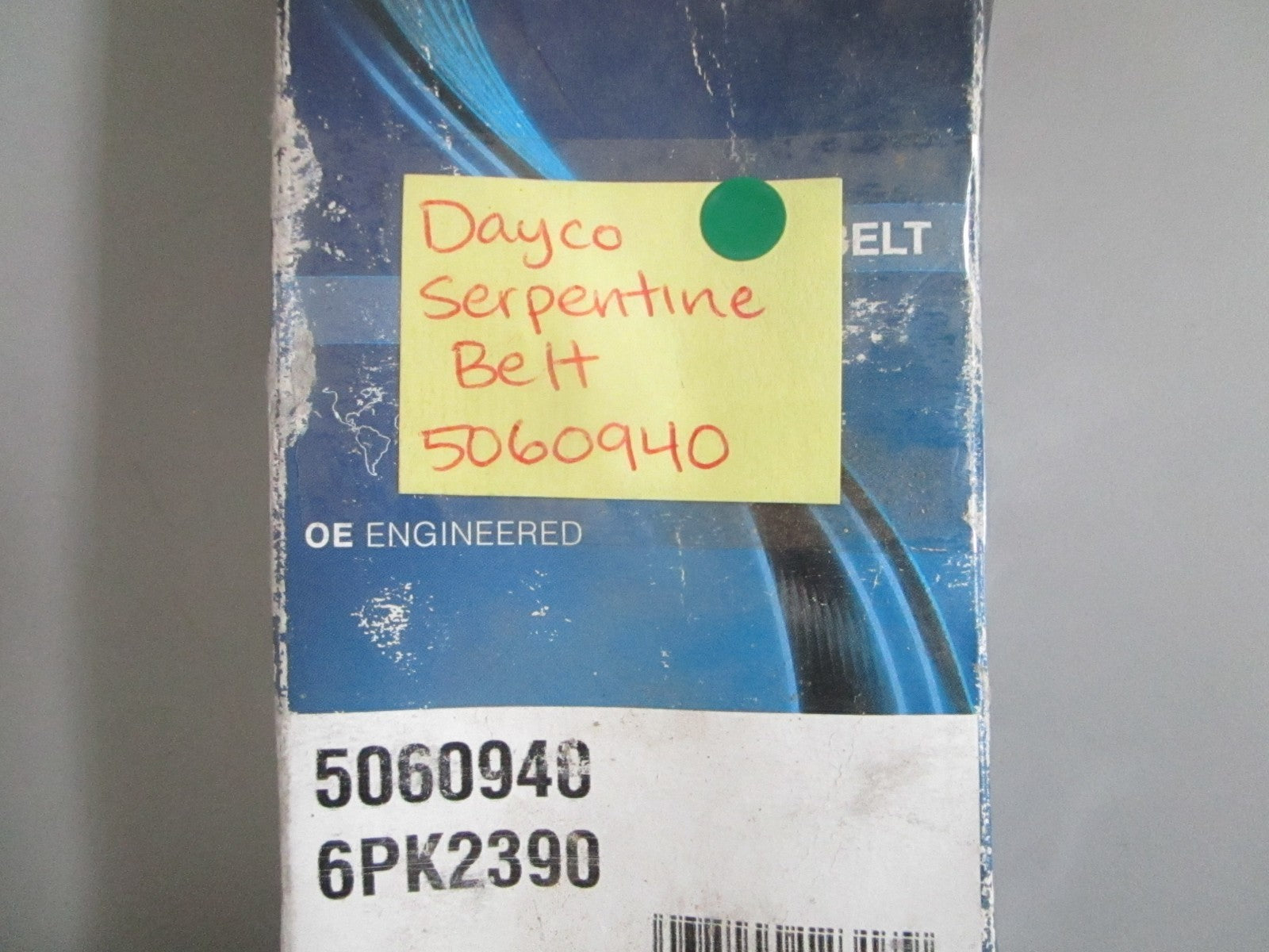 NEW OEM 5060940 Dayco Serpentine Belt 0820