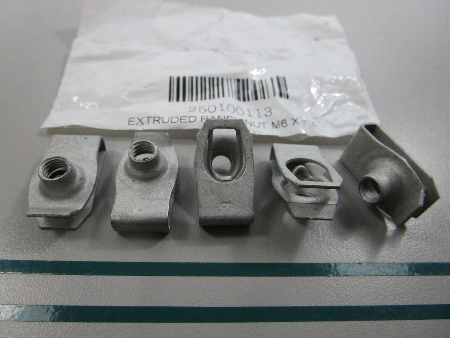NEW OEM (LOT OF 5) 250100113 Can-Am Extruded Panel Nut 0810
