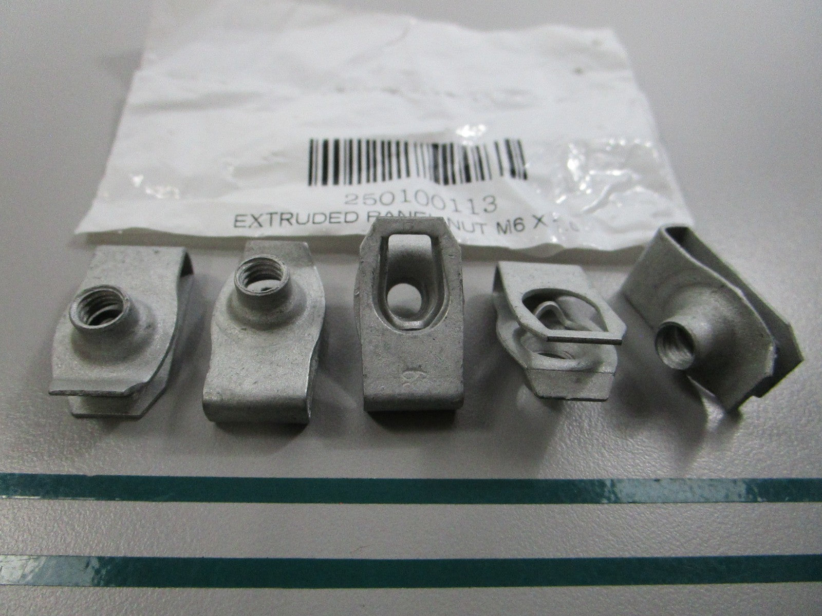 NEW OEM (LOT OF 5) 250100113 Can-Am Extruded Panel Nut 0810