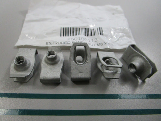NEW OEM (LOT OF 5) 250100113 Can-Am Extruded Panel Nut 0810