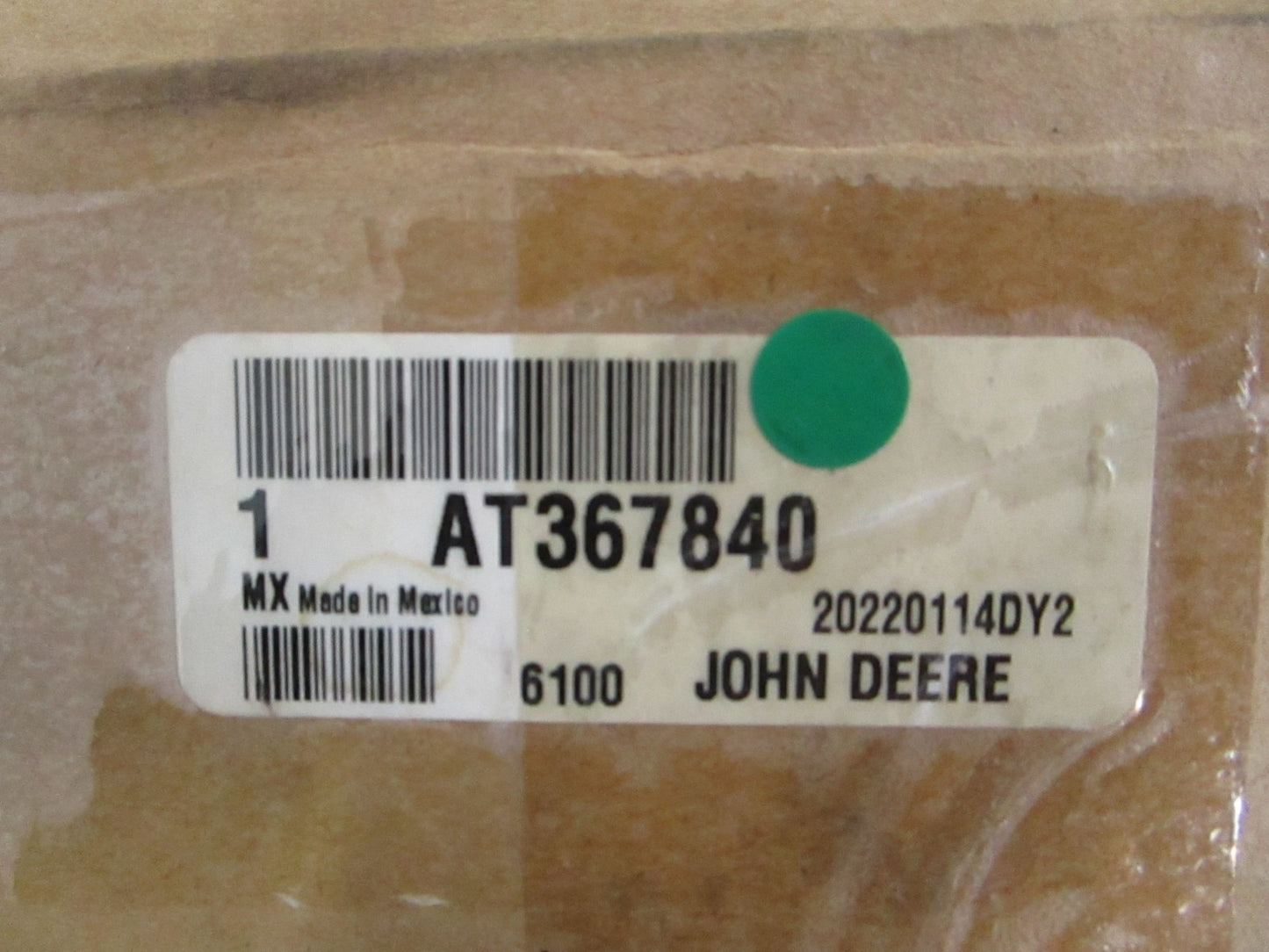 John Deere AT367840 Hydraulic Oil Filter 310K 315SK 410J 540H NEW OEM 0820