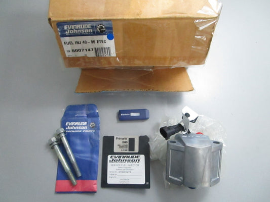 *NEW OEM* 0820 OMC Johnson Evinrude 40-90HP ETEC Fuel Injector 5007147