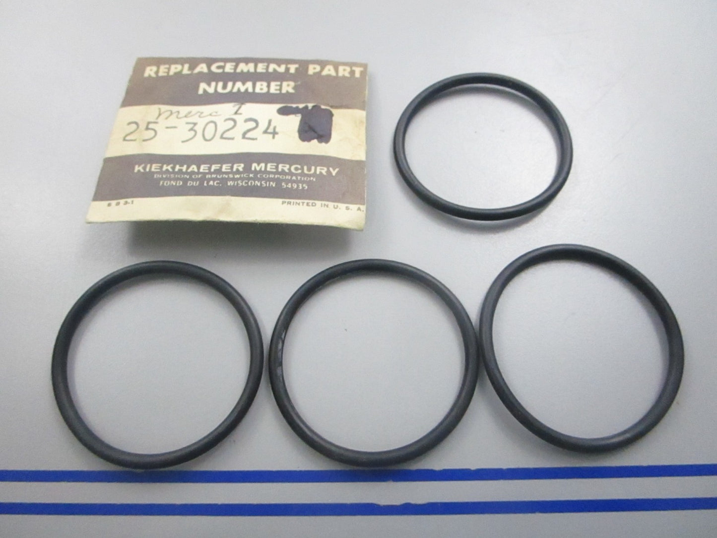 NEW OEM (LOT OF 4) 25-30224 Mercury Quicksilver O-Ring 0810