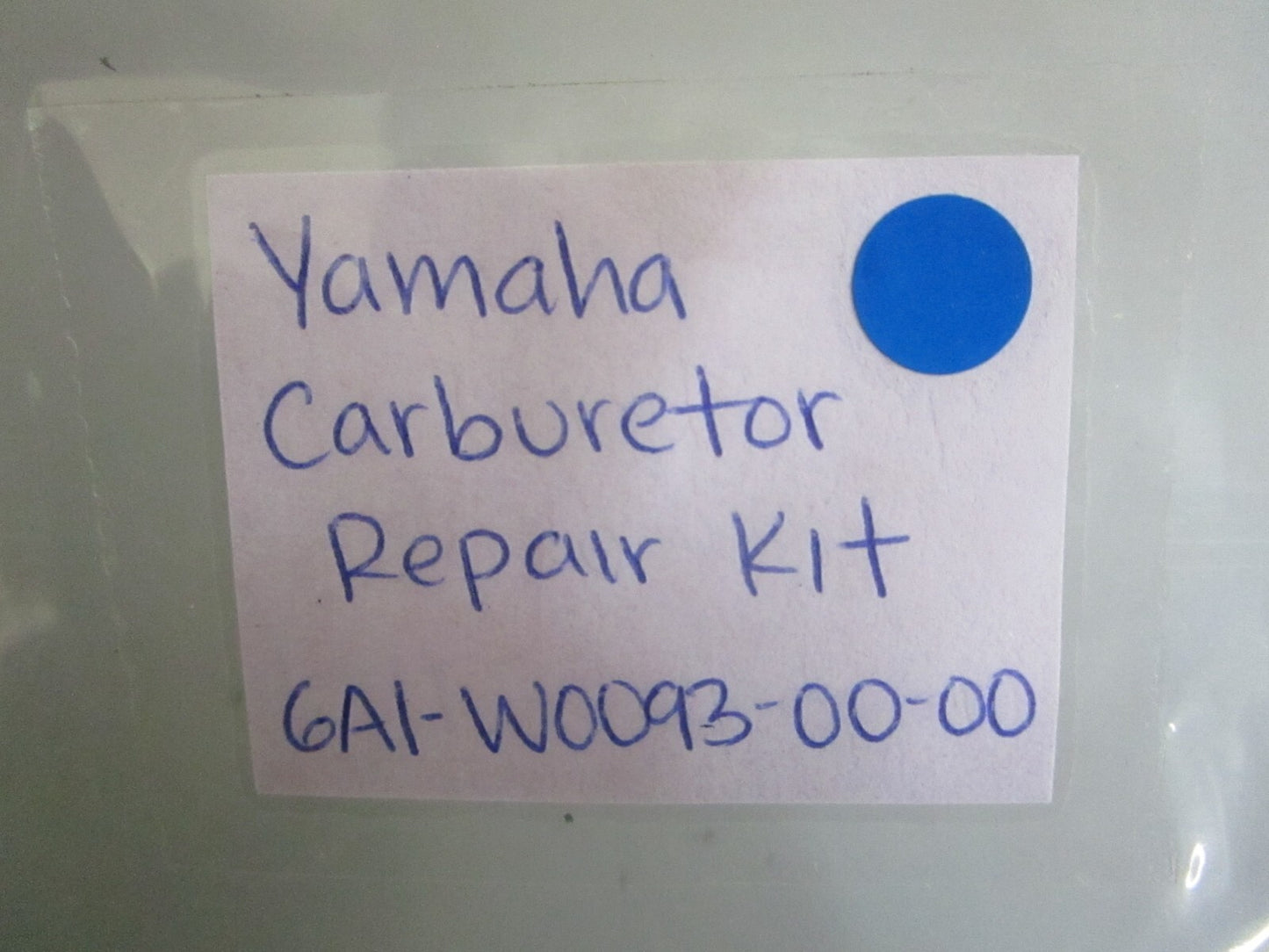 *NEW OEM* 0820 Yamaha Carburetor Repair Kit 6A1-W0093-00-00