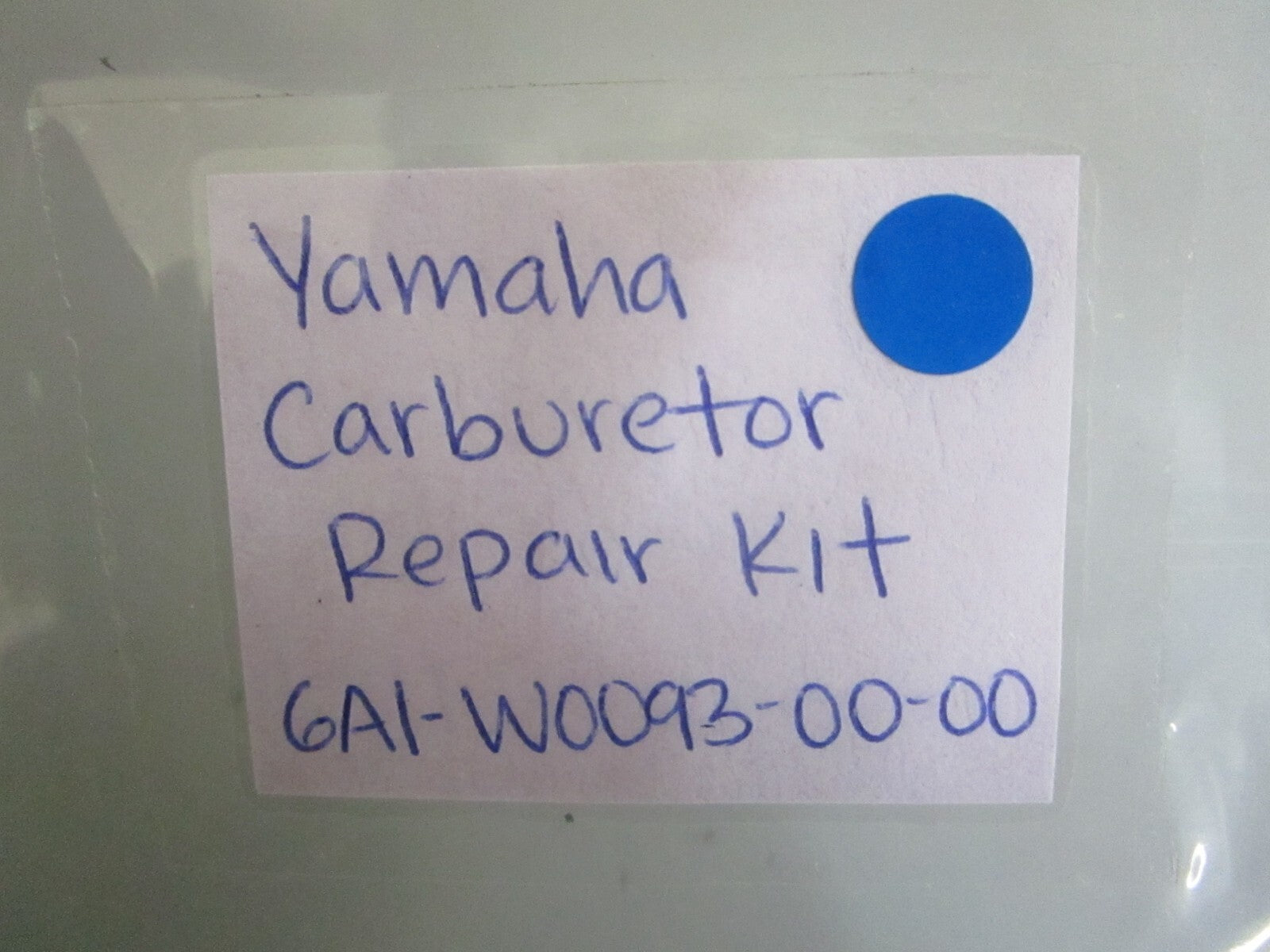 *NEW OEM* 0820 Yamaha Carburetor Repair Kit 6A1-W0093-00-00