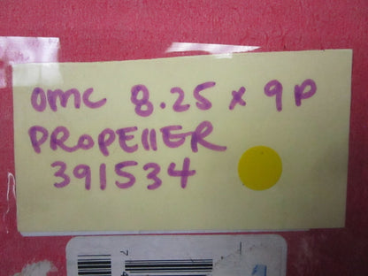 *NEW OEM* 0720 OMC Johnson Evinrude 8.25 x 9P Propeller 391534 0391534