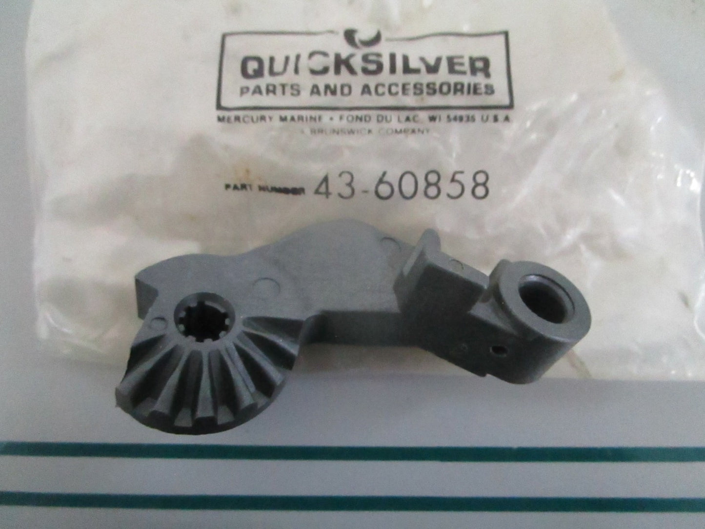 NEW OEM 43-60858 Mercury Quicksilver Throttle Gear Control 0820